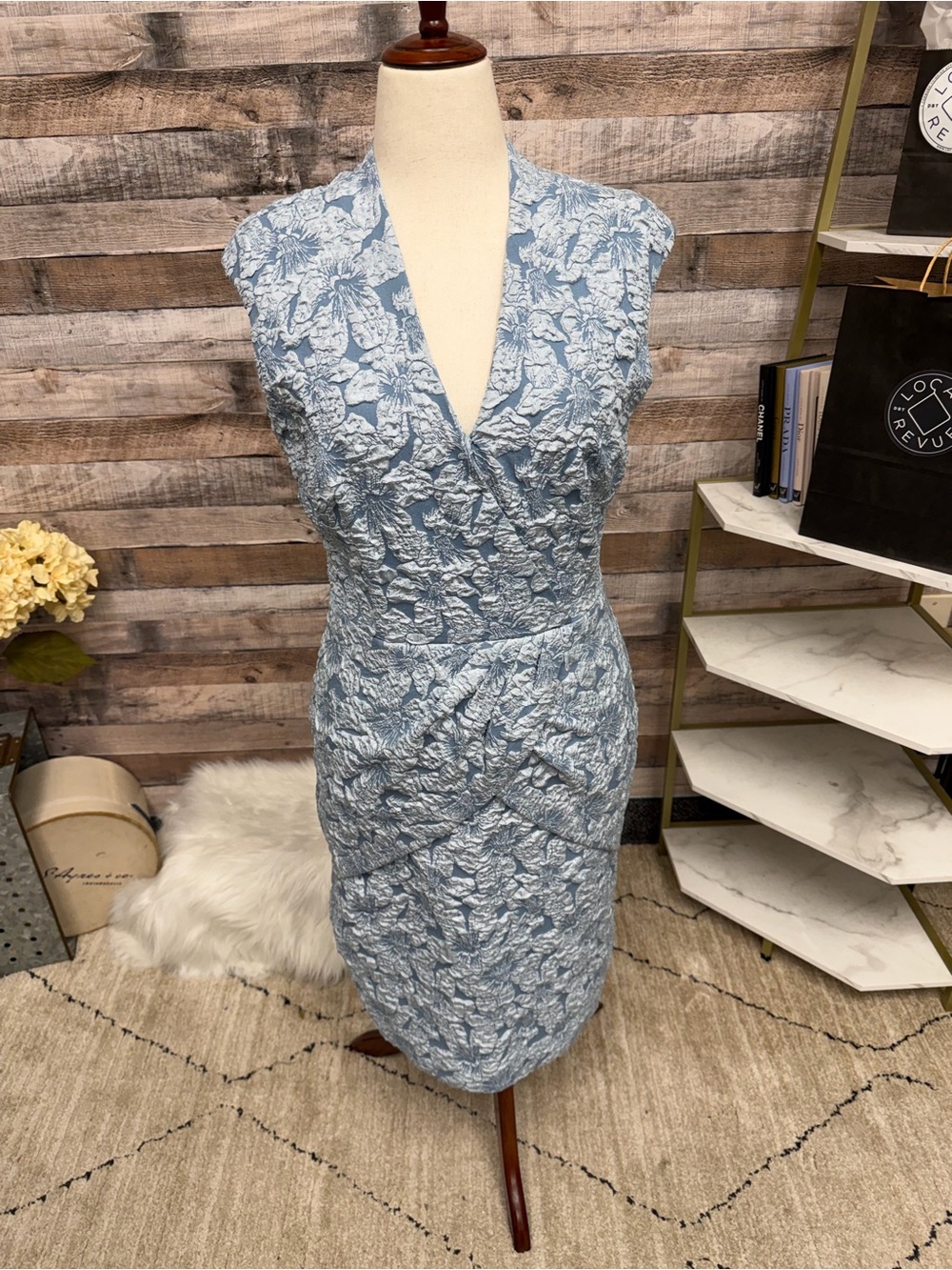 JS Collections Slate Emery Jacquard Cocktail 10